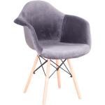 Jedálenské stoličky Kondela sivej farby v modernom štýle z bukového dreva v zľave 