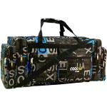Modrá cestovná taška na rameno "Alphabet" - veľ. XL, XXL