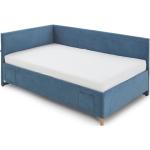 Detské postele modrej farby 