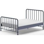 Detské postele Vipack modrej farby z kovu 