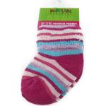 Dievčenské Detské ponožky viacfarebné s pruhovaným vzorom z froté v zľave 