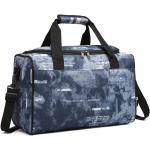 Cestovné tašky modrej farby z polyesteru v zľave 