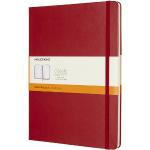 MOLESKINE Zápisník tvrdý linajkovaný červený XL (192 strán)