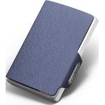 Pánske Kožené peňaženky modrej farby v modernom štýle 