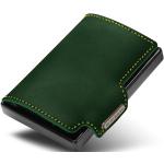 Pánske Kožené peňaženky zelenej farby v modernom štýle 