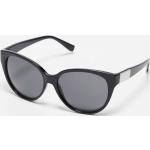 Dámske Cat Eye slnečné okuliare Moodo čiernej farby z kovu Onesize v zľave 