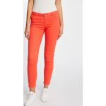 Dámske Skinny jeans MORGAN oranžovej farby z bavlny v zľave 