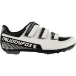Pánska Cyklistická obuv muddyfox bielej farby vo veľkosti 47 zapínanie na súchý zips Zľava 