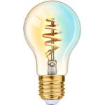 LED osvetlenie zlatej farby smart home kompatibilné s E27 