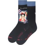Pánske Členkové ponožky MuseARTa čiernej farby v ležérnom štýle z bavlny 44 s motívom Frida Kahlo v zľave 