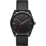 Pánske Náramkové hodinky MVMT čiernej farby v minimalistickom štýle 