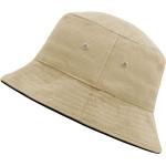 Myrtle Beach Bavlnený klobúk MB012 - Khaki / čierna | S/M