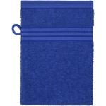 Uteráky Myrtle Beach kráľovsky modrej farby z bavlny 15x21 