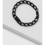 Pánske Náramky Calvin Klein čiernej farby z nehrdzavejúcej ocele 