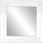 Zrkadlá na stenu bielej farby bez rámu 