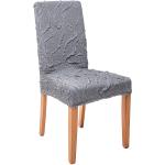Návleky na stoličky Komashop sivej farby z bavlny 