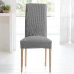 Návleky na stoličky Komashop sivej farby 