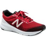 Pánske Tenisky New Balance červenej farby v športovom štýle zo syntetiky vo veľkosti 40 na štandardné nohy šnurovacie 