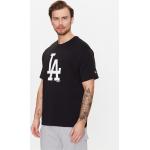 Pánske Polo tričká NEW ERA MLB čiernej farby z bavlny s motívom LA Dodgers v zľave 