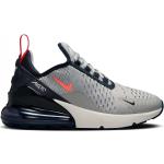 Nike Air Max 270 React Junior Trainers Grey/Red 4 (36.5)