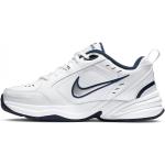 Nike Air Monarch IV Training Shoes Mens White/Silver 10 (45)