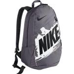 Školské batohy Nike classic sivej farby v klasickom štýle 