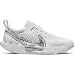 Dámska Tenisová obuv Nike Zoom bielej farby vo veľkosti 37,5 metalické Zľava 