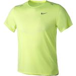 Dámske Tričká s krátkym rukávom Nike Dri-Fit zelenej farby s krátkymi rukávmi 