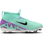 Nike Mercurial Superfly 9 Academy Firm Ground Football Boots Juniors Blue/Pink/White 3 (35.5)
