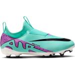 Nike Mercurial Vapour 15 Academy Firm Ground Football Boots Juniors Blue/Pink/White 4(36.5)