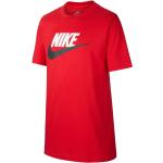 Chlapčenské Detské tričká s krátkym rukávom Nike Kids červenej farby 
