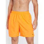 Pánske Plavecké šortky Nike Essentials oranžovej farby v športovom štýle zo syntetiky 