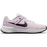 Nike Revolution 6 FlyEase Big Kids' Easy On/Off Road Running Shoes Pink/Black 5.5 (38.5)