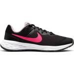 Nike Revolution 6 Big Kids' Running Shoe Black/Pink 4 (36.5)