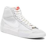 Pánske Kožené tenisky Nike Blazer Mid bielej farby z kože vo veľkosti 43 