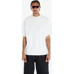 Pánske Tričká s krátkym rukávom Nike Swoosh bielej farby vo veľkosti XXXL 