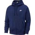 Nike Sportswear Club Fleece Men's Full-Zip Hoodie Navy 2XL