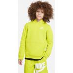 Chlapčenské Detské svetre Nike bielej farby v športovom štýle z bavlny s dlhými rukávmi s motívom: Kaktus v zľave 