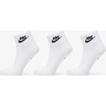 Pánske Členkové ponožky Nike Sportswear bielej farby v športovom štýle 