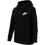 Nike Sportswear Full-Zip Hoodie Junior Girls Black/White 11-12 let