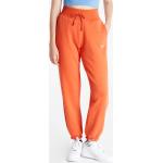 Dámska Jesenná móda Nike Sportswear oranžovej farby v športovom štýle z flisu Zľava 