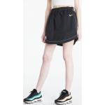 Dámske Sukne s vysokým pásom Nike Sportswear Swoosh čiernej farby v športovom štýle vo veľkosti XS v zľave 