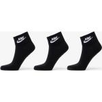 Nike Sportwear Everyday Essential Ankle Socks 3-Pack Black/ White