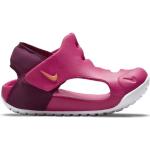 Detské Sandále Nike Sunray Protect ružovej farby zo syntetiky vo veľkosti 22 na leto 