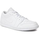 Pánske Kožené tenisky Nike Air Jordan 1 bielej farby z kože vo veľkosti 46 