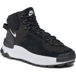 Dámske Kožené čižmy Nike classic čiernej farby vo veľkosti 42 na zimu 