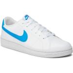 Pánske Kožené tenisky Nike Court Royale bielej farby z koženky vo veľkosti 41 
