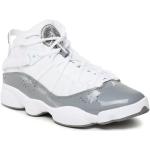 Pánske Kožené tenisky Nike Air Jordan 6 bielej farby z kože 