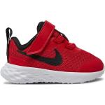 Detské Cestné bežecké tenisky Nike Revolution 6 červenej farby vo veľkosti 21 v zľave 