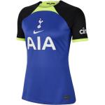 Dámske Košele s krátkym rukávom Nike čiernej farby z polyesteru vo veľkosti XS s krátkymi rukávmi s motívom Tottenham Hotspur v zľave 